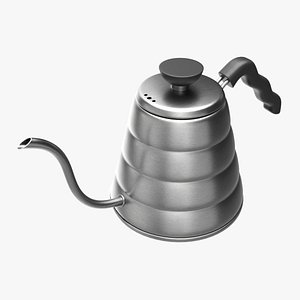 3D Steel drip pouring kettle model
