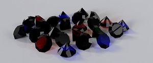 3D diamonds 1