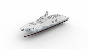 3D tuo chiang ship model