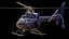 Elicottero - Bell Chopper - Modello 3D esterno e interno