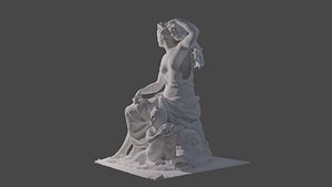 3D Ancient Sculpture