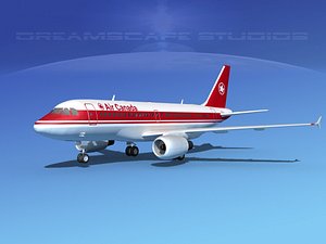 scale airbus a319 obj