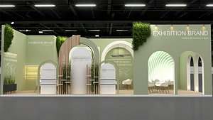 3D exhibition stall booth-463