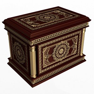 3D Chest 06 Red