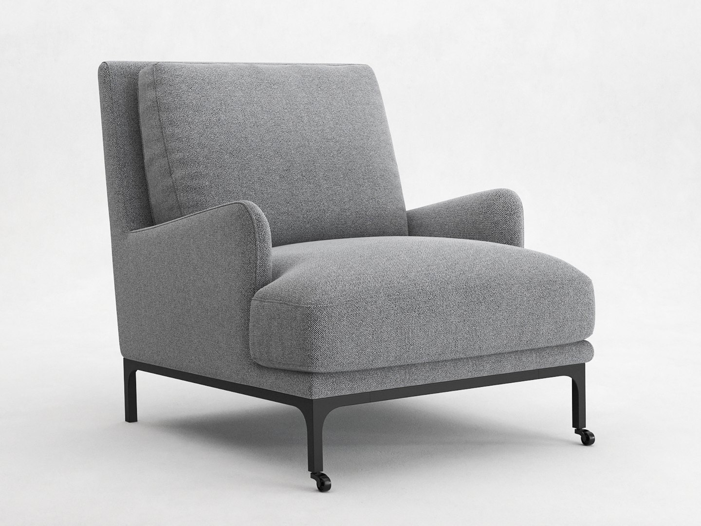 3D Mr Jones Lounge Chair Model - TurboSquid 2195588