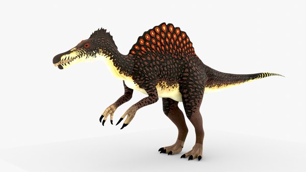 Fridolin 3D Papiermodell Spinosaurus 4031172116455
