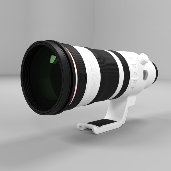 CanonRF100 300 mm f 28 L IS USM 3D model