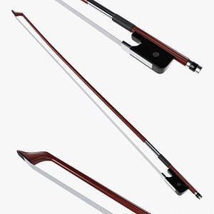 Violin bow 3D model