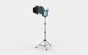 3D model Fresnel ARRI Compact 3D model