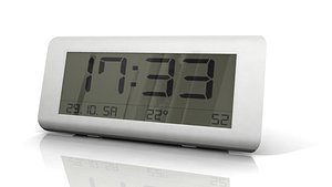 3d model digital alarm