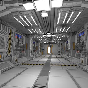 Sci fi interior