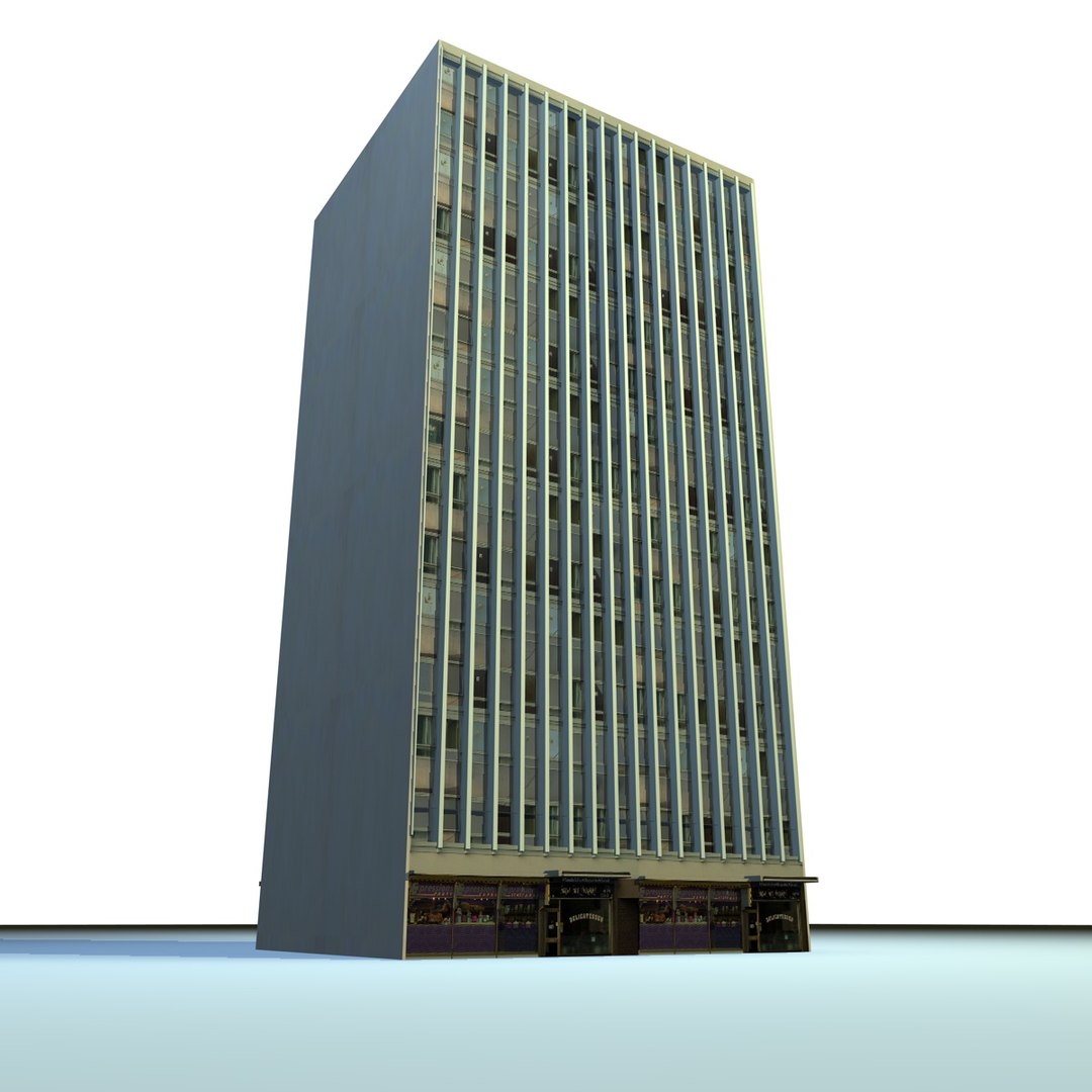 c4d english urban building