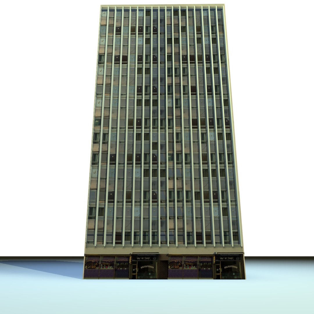 c4d english urban building