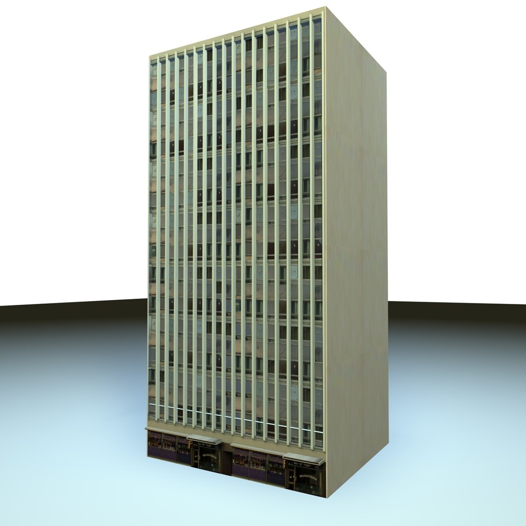 c4d english urban building