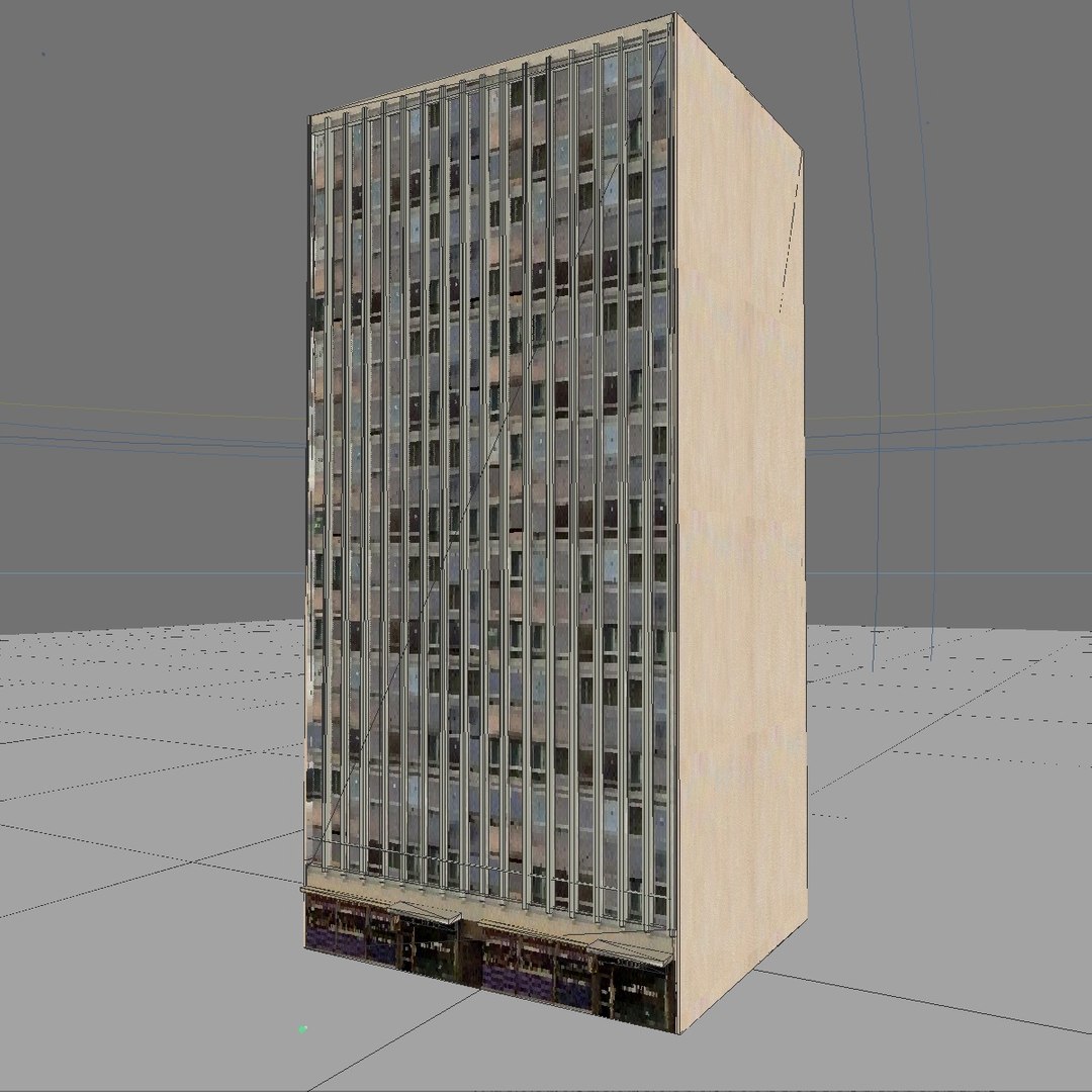 c4d english urban building