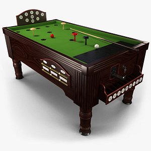 3ds max bar billiard table