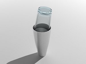 boston shaker 3d max
