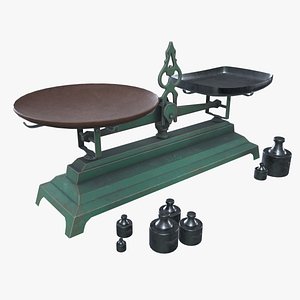 Beam balance scale