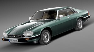 3d model xjs coupe 1975 sport