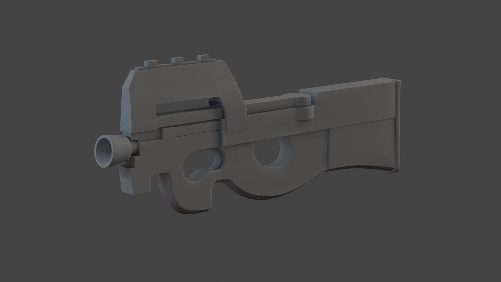 stylized p90 3D model https://p.turbosquid.com/ts-thumb/lL/QNfydw/hMTmjl5Y/screenshot038/png/1529400573/1920x1080/fit_q87/fb234d2ad2123dec3f00bb10958a61377264348d/screenshot038.jpg