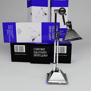 rigged lamp c4d