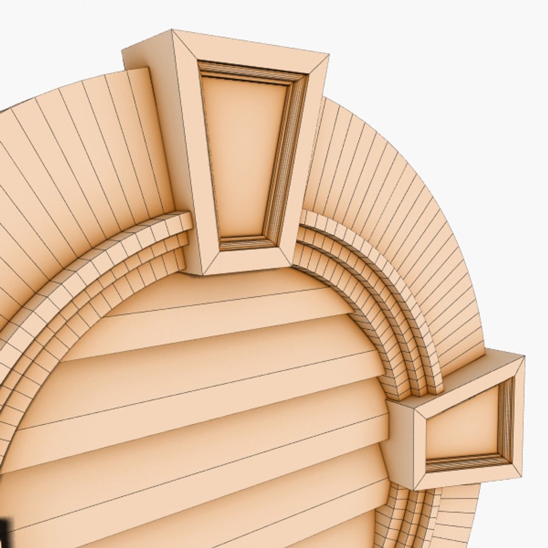3d Model Exterior Walls Louver