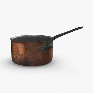 classical-cookware-dirty---3 5qt-sauce-pan 3D