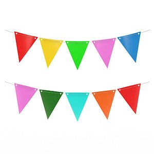 Fagnon Garland Banner 3D