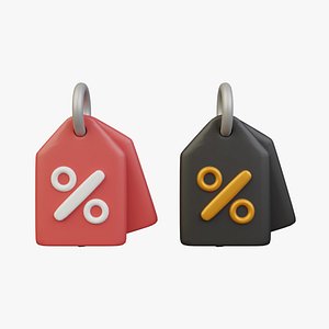 3D Discount Tag 1