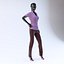 3d showroom mannequin 08 model