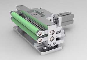 Automation roll angle adjustment mechanism 3D model