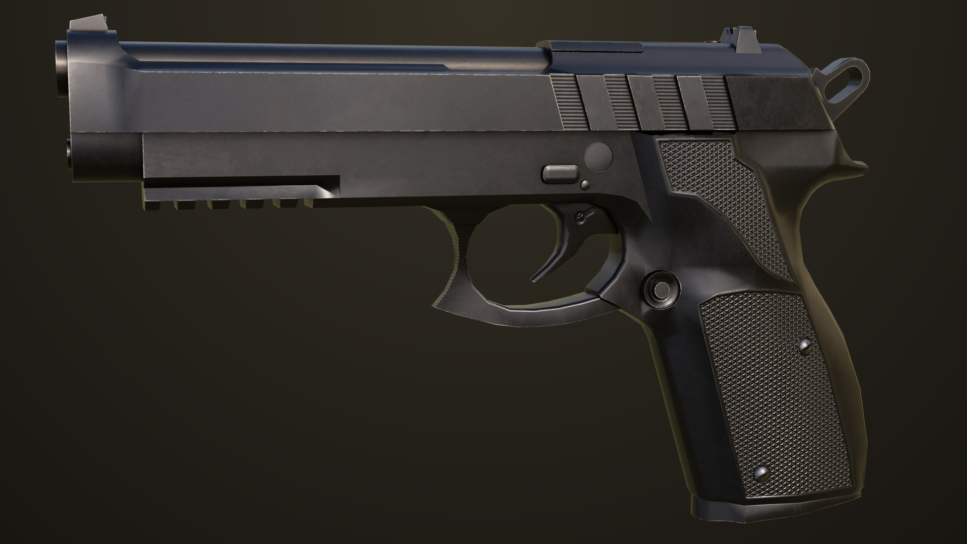 Pistol 01 Generic  All PBR Unity UE Textures Included 3D model https://p.turbosquid.com/ts-thumb/lL/fatI89/Z6/pistol01_00025/jpg/1715936138/1920x1080/fit_q87/96f8101d6fb6686adb5948fc079dc7b8a5d614dc/pistol01_00025.jpg