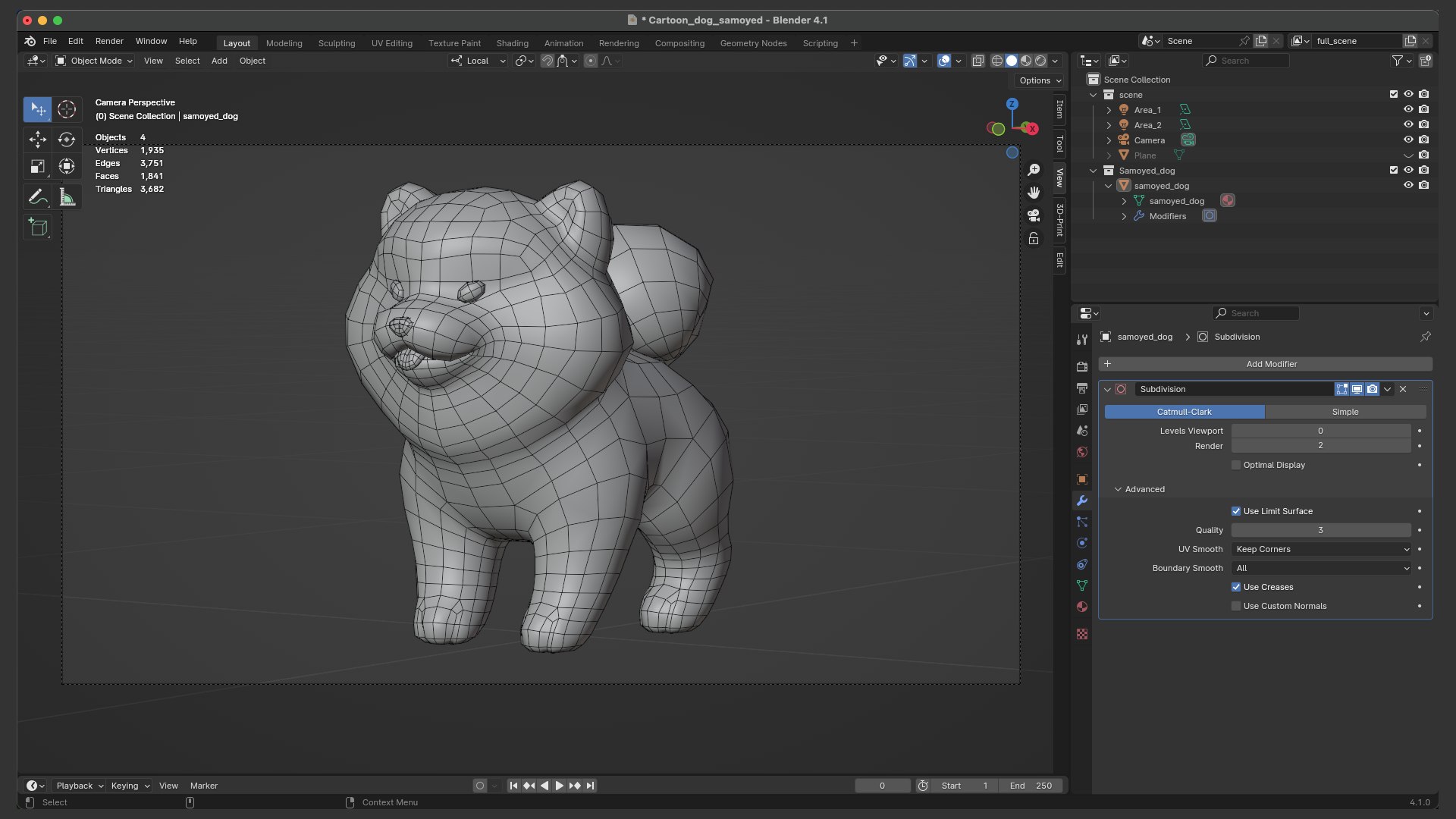Cartoon White Dog 3D https://p.turbosquid.com/ts-thumb/lL/h8DHm2/nm/6/png/1711888698/1920x1080/fit_q87/f5e51b08a63abf16662718b58c311586be9bb14e/6.jpg