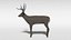 white-tailed deer 3D model