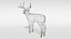 white-tailed deer 3D model