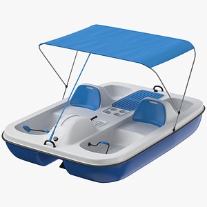 Pedal Boat 01 3D model