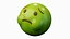 Mdłości twarz emotikon Emoji lub buźkę