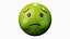 Mdłości twarz emotikon Emoji lub buźkę