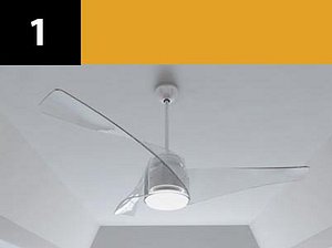 3d ceiling fan 1
