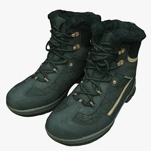 3D Shoes 89 Winter Boots model