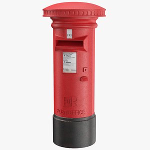 Royal Mail Pillar Post Box