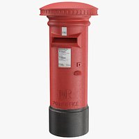 Royal Mail Pillar Post Box