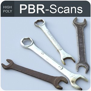 wrench tool 3D model