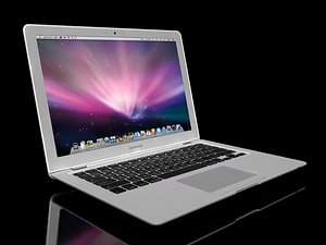 3d model apple macbook air