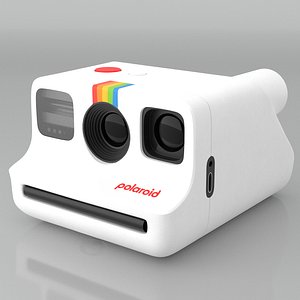 Instant camera  Polaroid Go Gen 2 White 3D Model 3D model