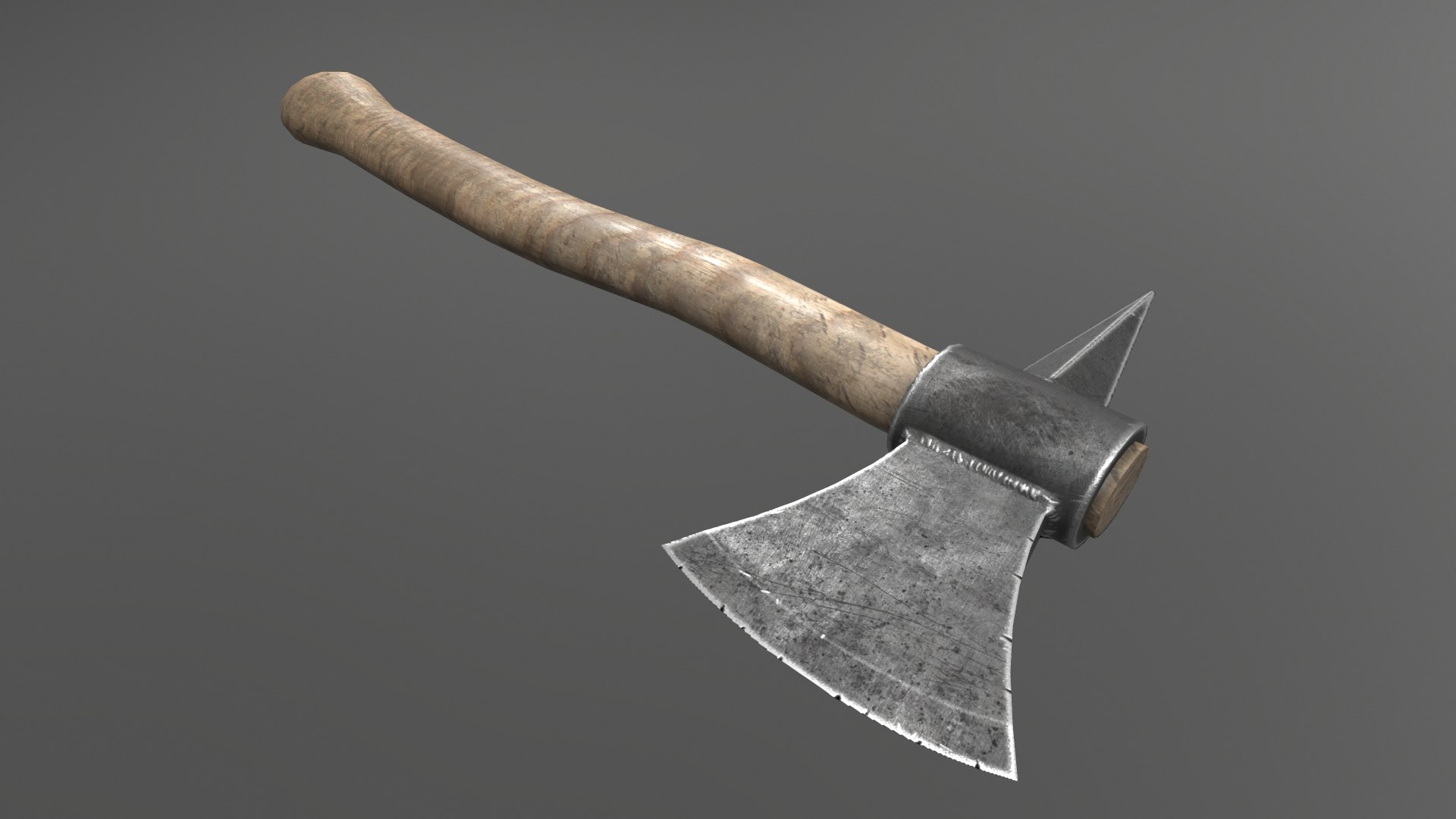 3D battle axe model https://p.turbosquid.com/ts-thumb/lM/4JF57q/cwKrbThX/preview2/png/1583306609/1920x1080/fit_q87/4dee582f09c85dbed8f111f76e62ce944cd85675/preview2.jpg