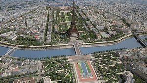 Paris City Eiffel Tower