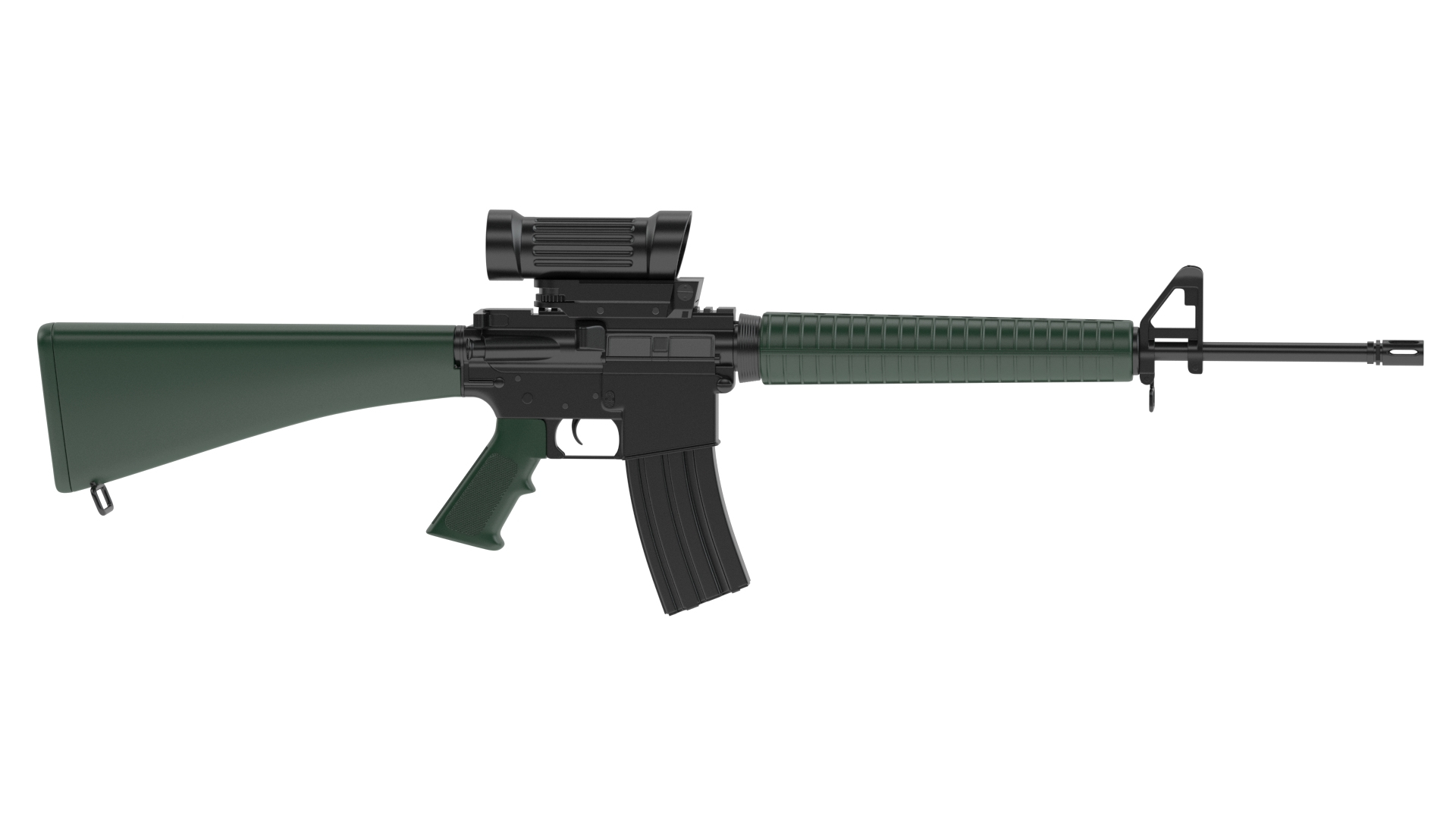 3D Model Colt Canada C7 TurboSquid 1704129