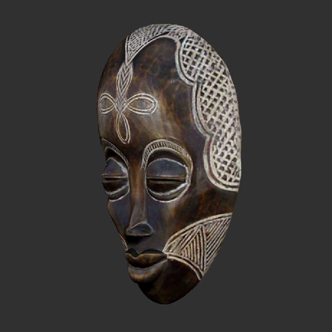 realistic african mask 3D https://p.turbosquid.com/ts-thumb/lM/65saub/ykfM2nKb/2/jpg/1535121142/1920x1080/fit_q87/6f317eebc06cd1ccaed6bf39ff4b82b8a1a37310/2.jpg