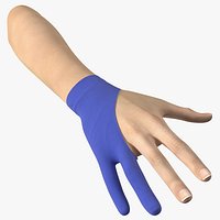 Digital Painters Glove Blue